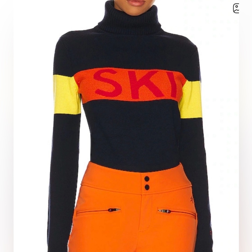 💥 Perfect Moment Schild ski Turtleneck Sweater merino wool NWOT